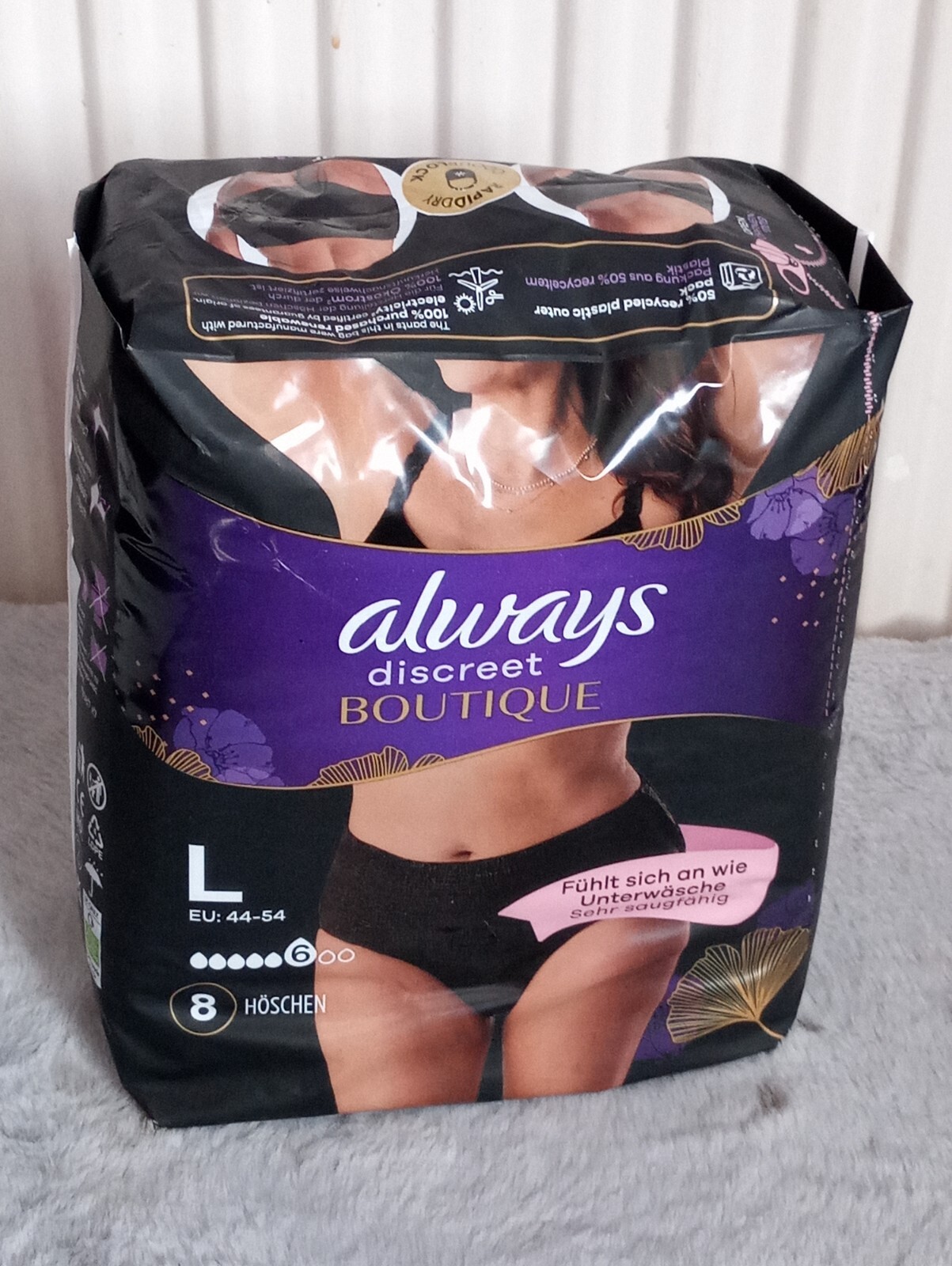 Always Discreet Boutique Incontinence Pants Women-Large - 8