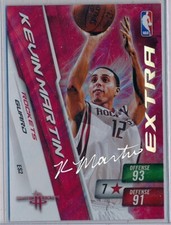KEVIN MARTIN - 2010-11 ADRENALYN XL Extra Signature Series Facsimile AUTO SP