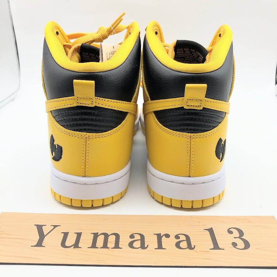 Wu-Tang Clan × Nike Dunk High Retro PRM Black Yellow HJ4320 Wu-Tang Clan × Nike Dunk High Retro PRM Black Yellow HJ4320