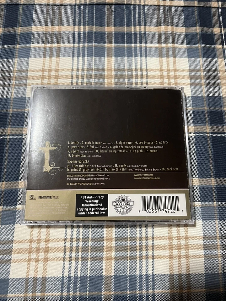 Testimony by August Alsina Best Buy Deluxe Edition CD Foto 2 de 4
