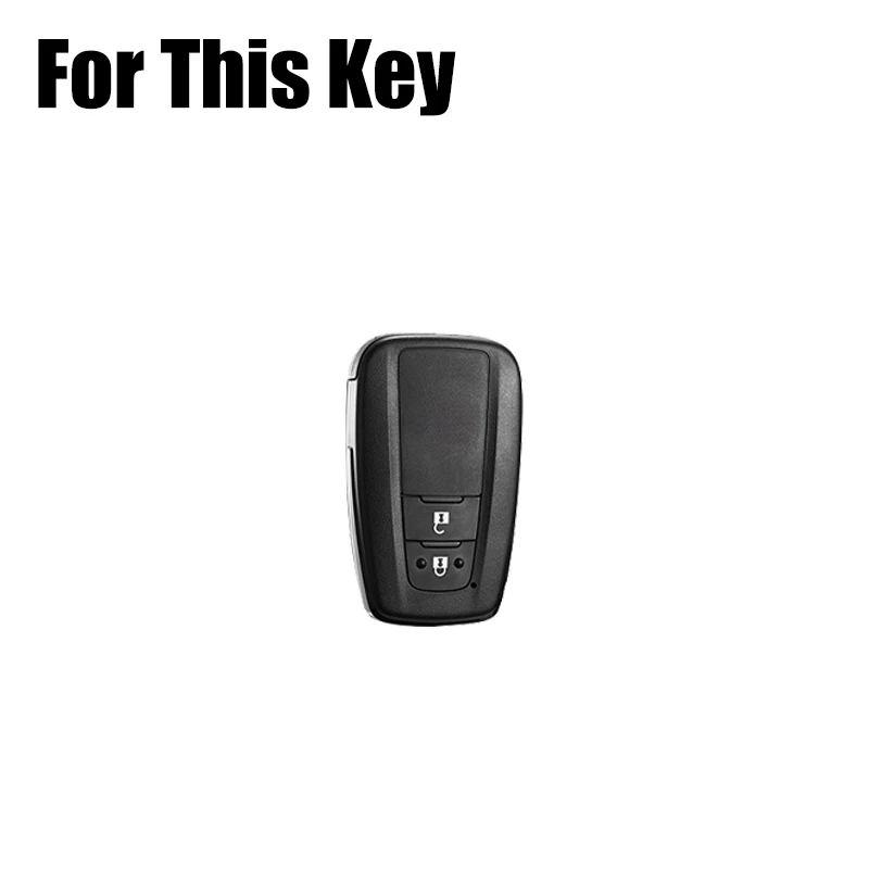 Funda de cuero gamuza para llavero de coche para Toyota Corolla 86 CH-R Prius Camry RAV4 Foto 2 de 4