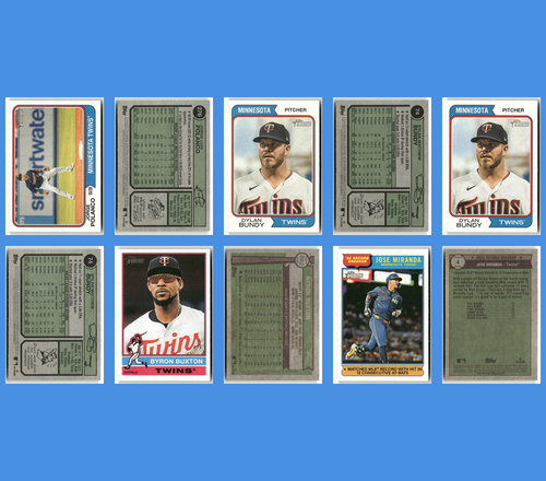 Minnesota Twins – Topps Heritage & Allen & Ginter - 71 Card Lot - Picture 21 of 21