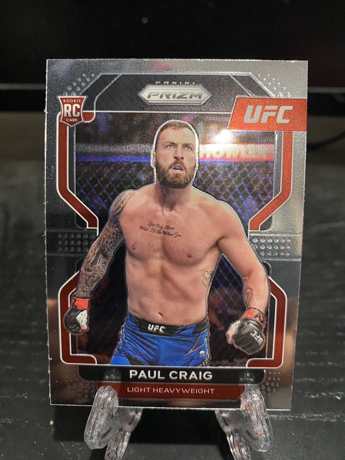 PAUL CRAIG 2022 UFC PRIZM ROOKIE RC # 170