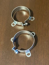 Pair of New 2" Capacitor Mounting Clamps for can capacitors 50mm (Qty)