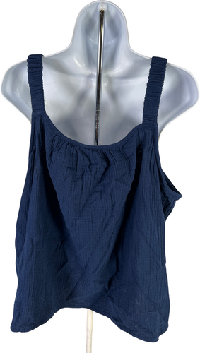 NEW Anna Women’s Navy Blue Tank Top - XXL Petite - Picture 2 of 5