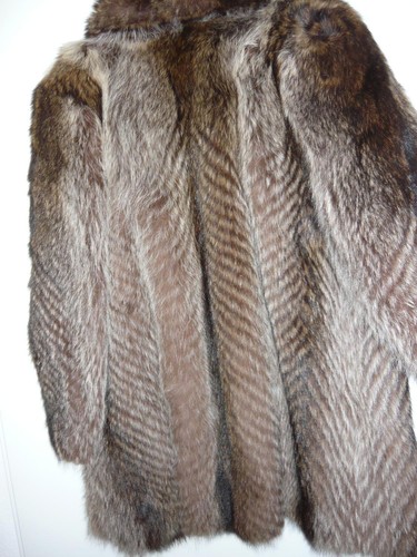 Pelzmantel Rotfuchs Dachs Modehaus Echtpelz Pelzjacke Gr. 44 Sankt Moritz TOP - Bild 5 von 6