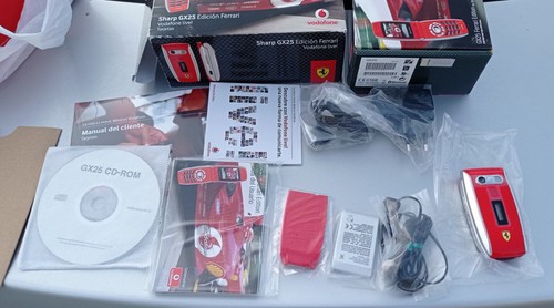 Sharp GX25 FERRARI Edycja Limitowana 100% Nowy Oryginał Unikat Polecam Telefon - Zdjęcie 3 z 11