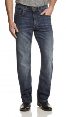Lee jeans mens Brooklyn straight regular fit 'blue stone used' SECONDS L248