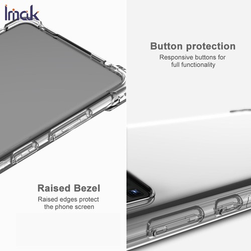 Imak For Honor Magic7 Pro Airbag Antidrop TPU Clear /Matte Sandy Feel Soft Case - Foto 11 di 27