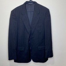 Mens Pierre Balmain Gray 100 Wool Size 44 Long Blazer Suit Jacket