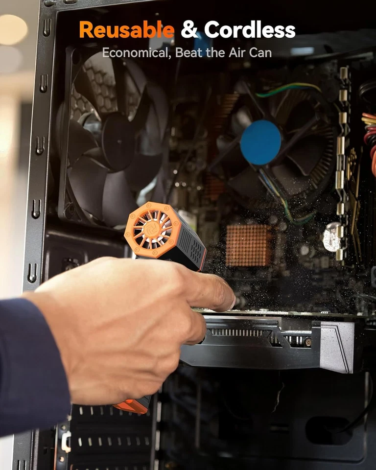 WOLFBOX MF50/MF100 Electric Air Duster Super Power Turbo Fan for Outdoor and Car - image 3 of 4