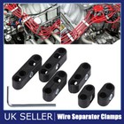 Ignition Lead Clip Separator Kit 7mm 8mm Spark Plug Wires Clamps Holders Spacers