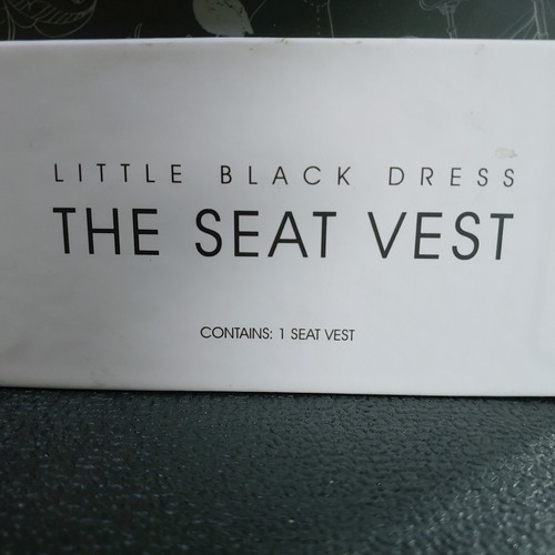 Pilot Automotive SC-568 Little Black Dress Universal One-Seat Vest Cover - Picture 7 of 9