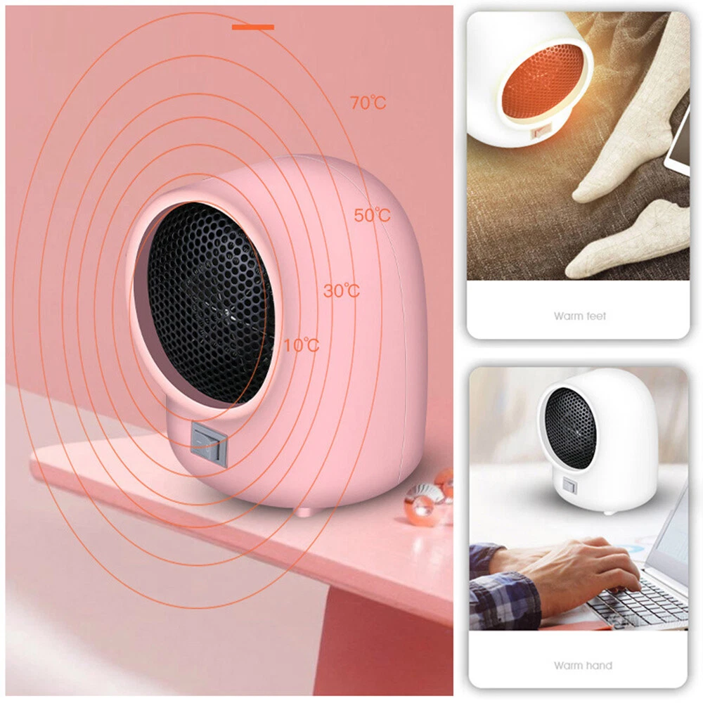 Mini Electric Air Heater Powerful Electric Warm Blower Fast Heater Fan  Desktop | eBay