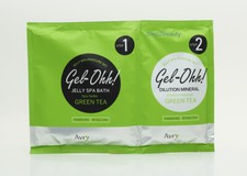 Avry Jelly Spa Foot Bath and Dilution Mineral Pedicure Set  GREEN TEA 2 Sets 