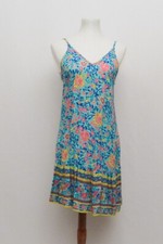 Womens dress blue floral M