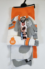 Star Wars BB-8 3 Piece Set Beanie Gloves Scarf Youth Size NWT Orange WHITE
