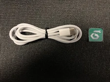 Apple USB-C to USB-C OEM 1m (3 ft.) White Braided Cable A2795 USED Free Shipping