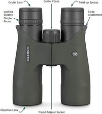 Vortex Optics Razor Uhd 8x32 Binoculars Glasspak Pro Binocular Harness