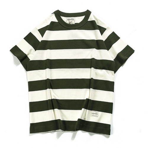 Vintage Men Prisoner Striped T-Shirts Causal Motorbike Short Sleeve Tee Shirt - Picture 16 of 20