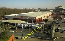 Photo 6x4 B&Q, Brentford Chiswick A view from the elevated M4 of the stor c2015