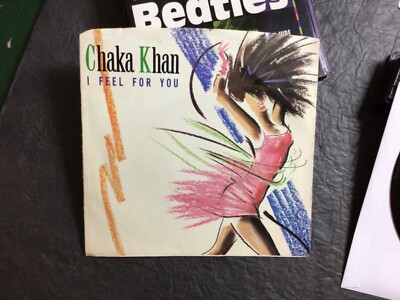 I　Feel　You CHAKA KHAN ~ I Feel For You b/w Chinatown ~ 45 RPM ~ VG+!!