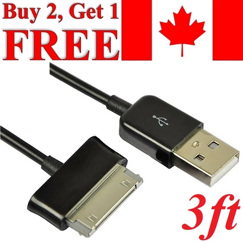 30 Pin USB Data Sync Tablet Charger Charging Cable For Samsung Tab 2 7 8.9 10.1