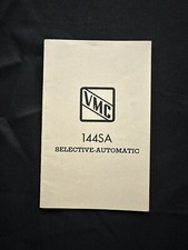 Original VMC Vendolator 144-SA Parts And Service Manual Coke Vending Machine