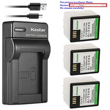 Kastar Battery Slim USB Charger for Arlo A1 A1B A1C 308-10029-01 VMS4230-100PAS