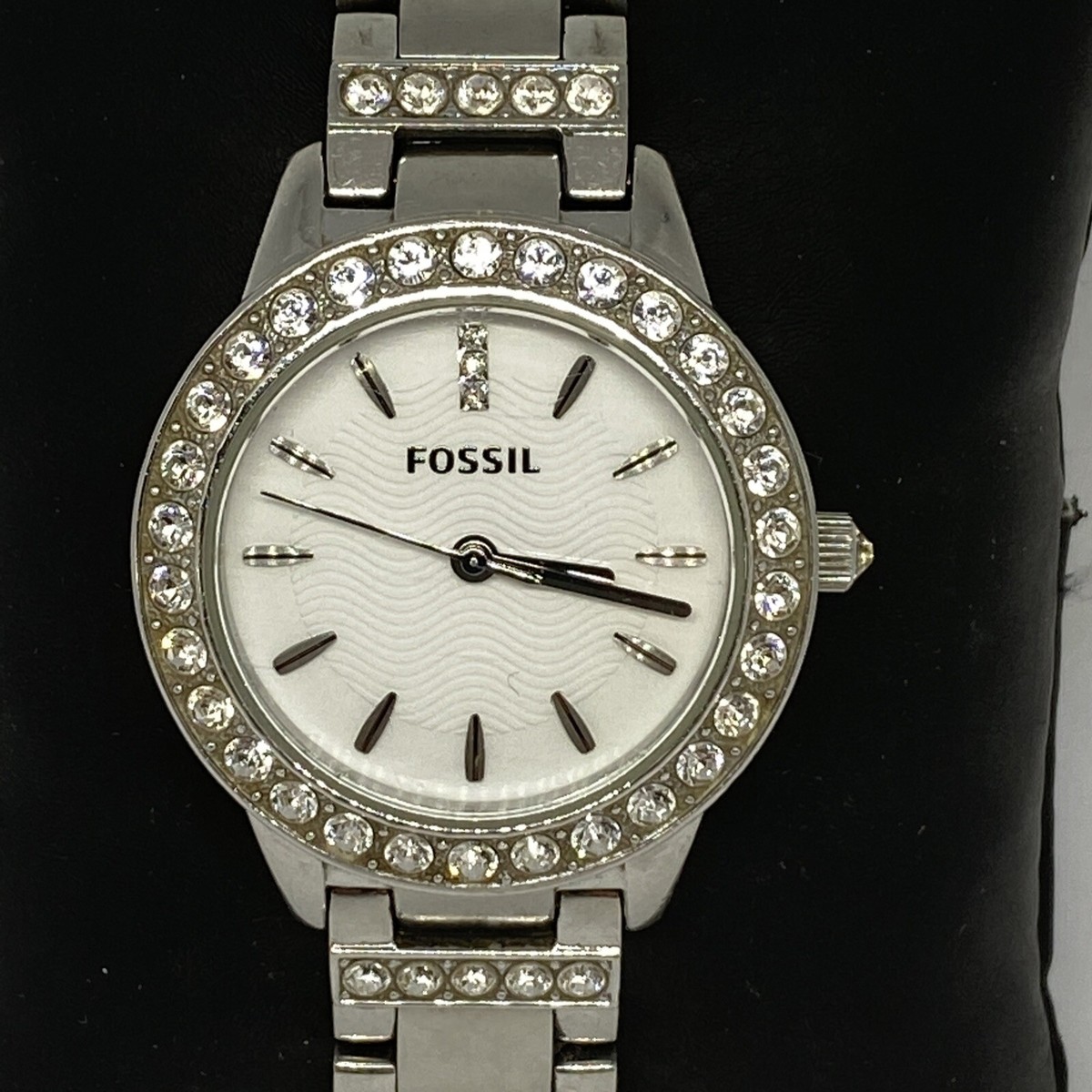 Fossil Jesse ES2362 Womens Stainless Steel Silver Analog Dial