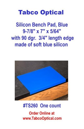 Silicon Bench Pad Blue #TS260 - Picture 2 of 3
