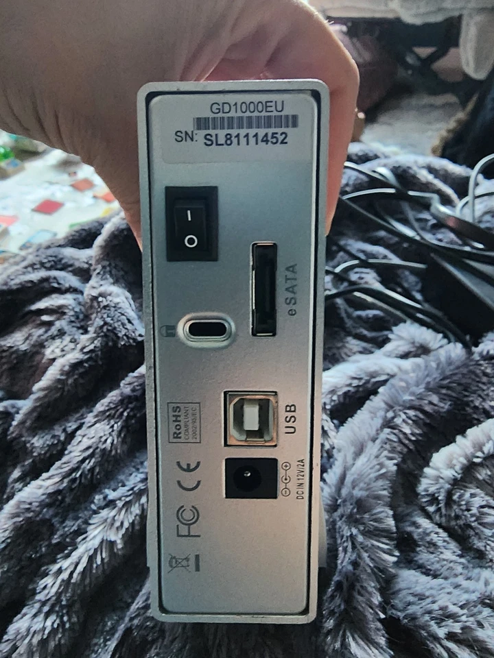 Fandom Drives GreenDrive External Hard drive 1tb Model GD1000EU - Image 3 of 4