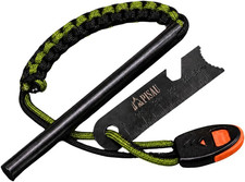 12.7 Cm Ferrocerium Ferro Rod Flint Fire Starter Waterproof for Camping, Hiking