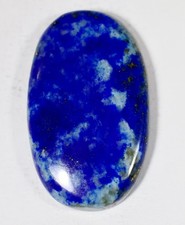 41 Ct 6X19X31 mm Natural Blue Lapis Lazuli Cabochon Untreated Gemstone KM-195