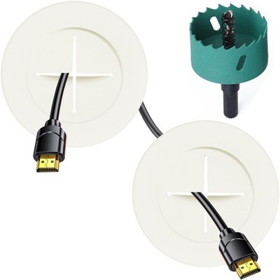 TV Wire Hider Kit for Wall Mount TV, in Wall Cable Management Kit, Includes 2...
