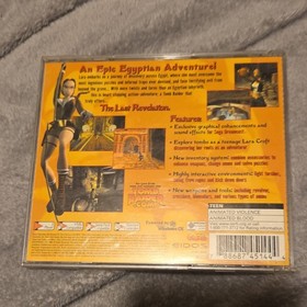 Eidos Tomb Raider Last Revelation Sega Dreamcast Action Adventure Manual VMU