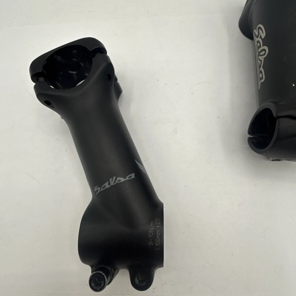 Salsa Threadless Stem 90/110 X 2 / 100 MM  31.8 mm Clamp, Black, 1-1/8" Lot Of 4 - Image 4 of 4