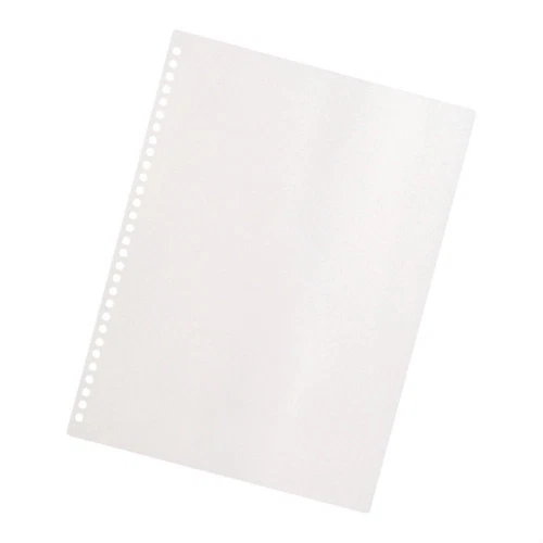 Lihit lab. Slide ring cover Transparent Type A4S 30 holes Crystal F3127