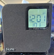 iHome Dual Alarm Clock Radio with iPod Dock 30 pin, Model iH12 