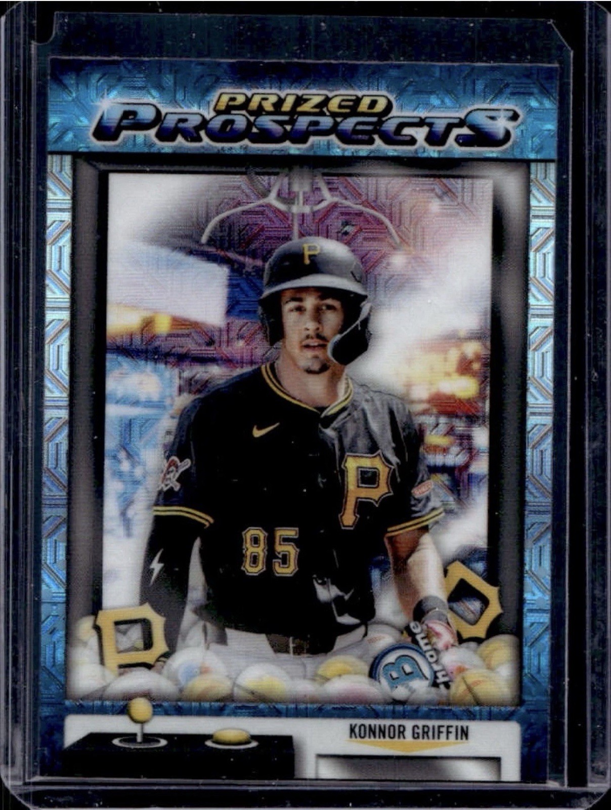 2025 Bowman Draft Konnor Griffin Chrome Prized Prospects Mojo Refractor #PP-17