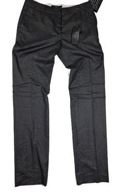 PME Legend Dress Pants Men's Charcoal Grey Straight Leg Slash Pocket Waist: 30''
