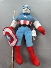 Marvel AVENGERS CAPTAIN AMERICA Extra Large Plush 25" Tall Action Figure Pillow