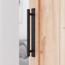 SMARTSTANDARD 12  Rustic Barn Door Handle for Sliding Door, Heavy Duty Barn Door