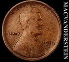 1910-S Lincoln Wheat Cent - Scarce  Semi-key  Better Date  No Reserve  #K1059