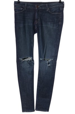 DSTLD Skinny Jeans Damen Jeans Gr. DE 38 blau Street-Fashion-Look