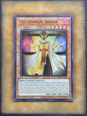Yugioh Millenium Seeker EGS1-EN005 Ultra Rare 1st Ed NM