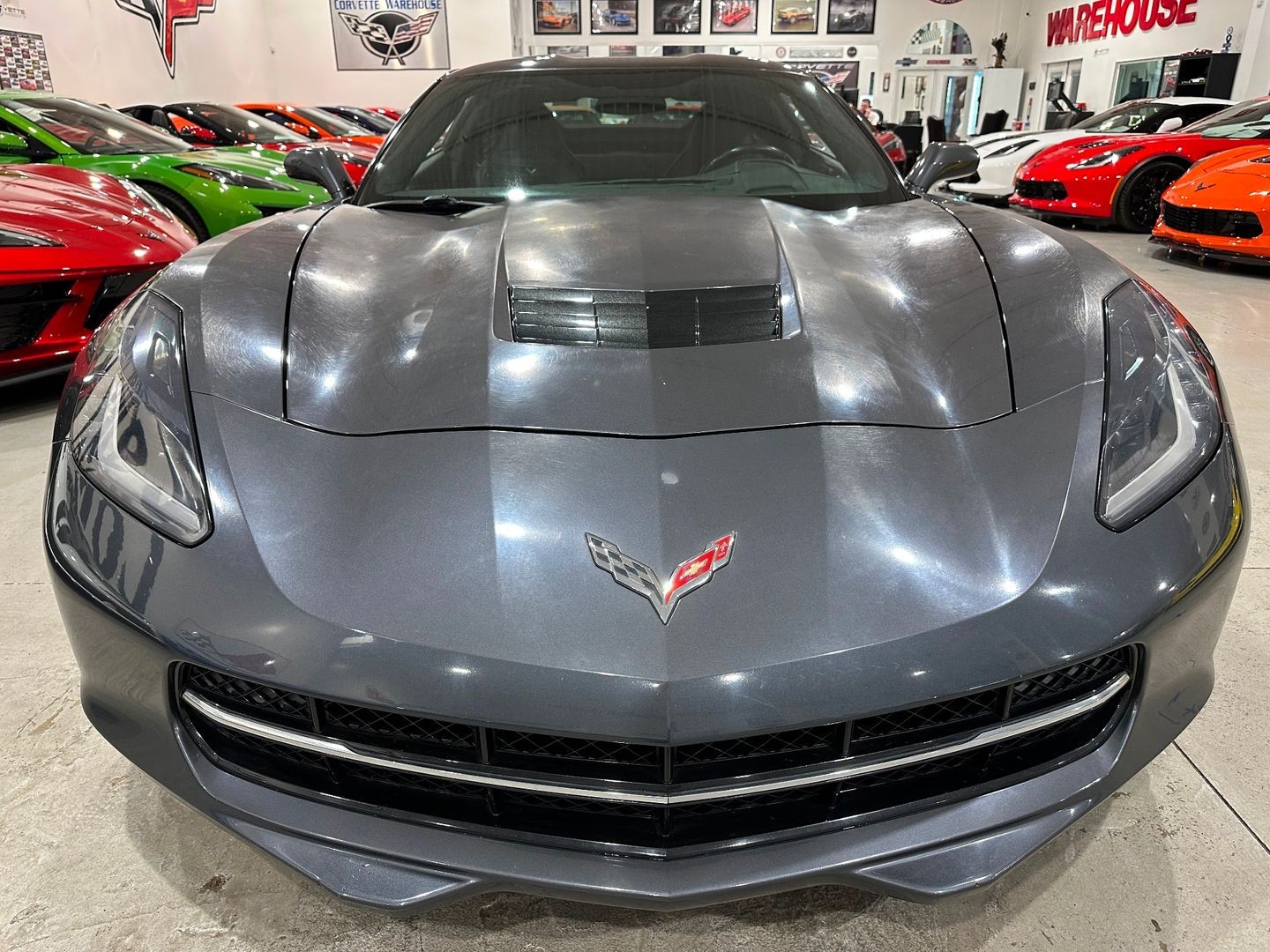 2014 [GBV] Cyber Gray Metallic Chevrolet Corvette   | C7 Corvette Photo 8