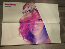 Rihanna  - Very rare large poster  - Finland 2011 , 40 x 52 cm