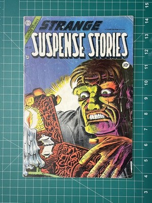 Strange Suspense Stories #22 Charlton 1954 Ditko Cover 2.5/3.0 Cleaned/Pressed!