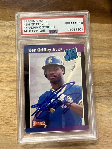 1988 Rated Rookie Ken Griffey Jr. Seattle Mariners #33